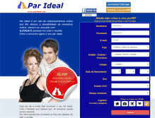 Tablet Screenshot of parideal.com